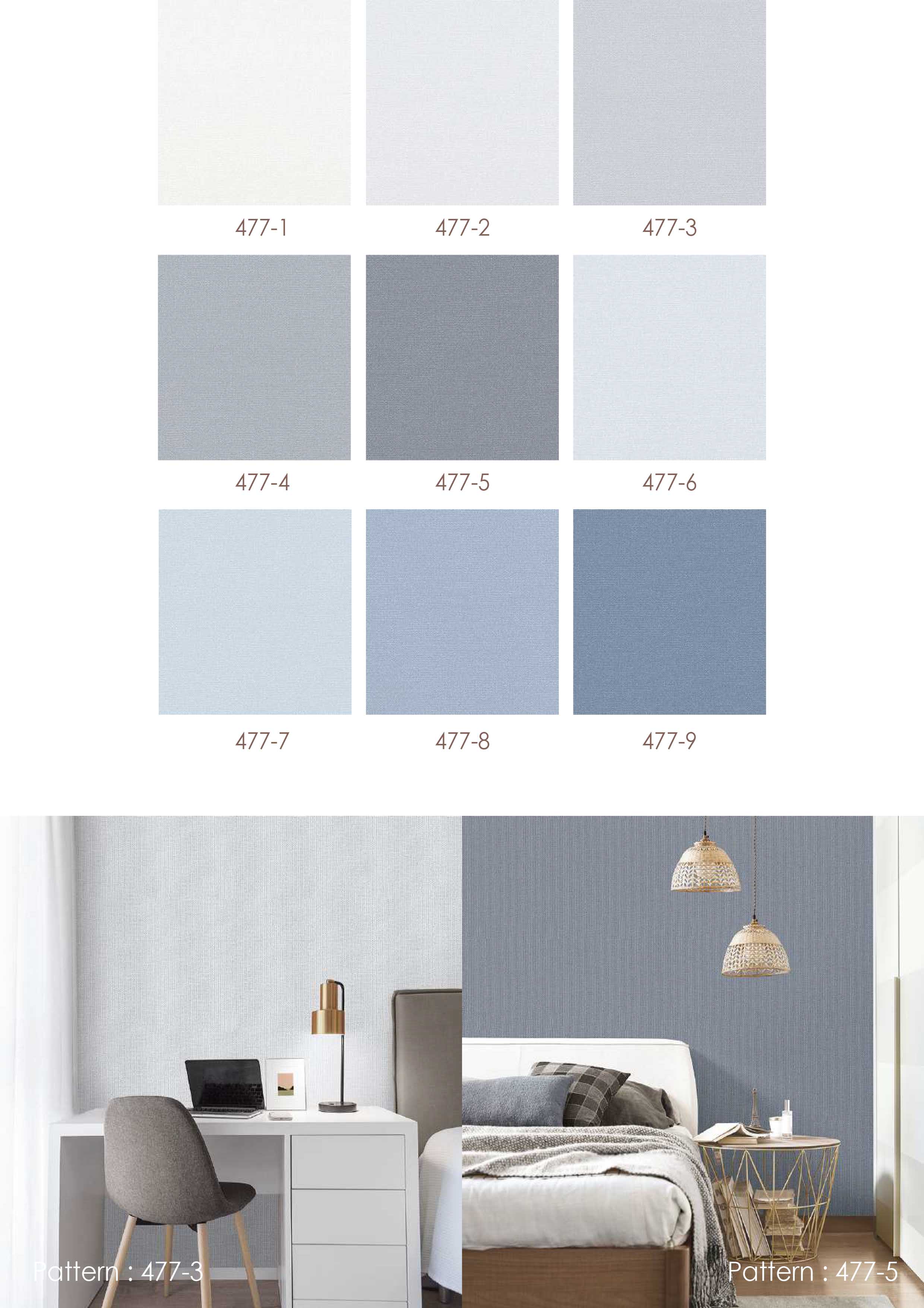 BASIC+ 477 สีเทาน้ำเงิน | แจ้งรหัสสินค้าในแชท และโทรเช็คสต๊อกก่อนทุกครั้งนะคะ