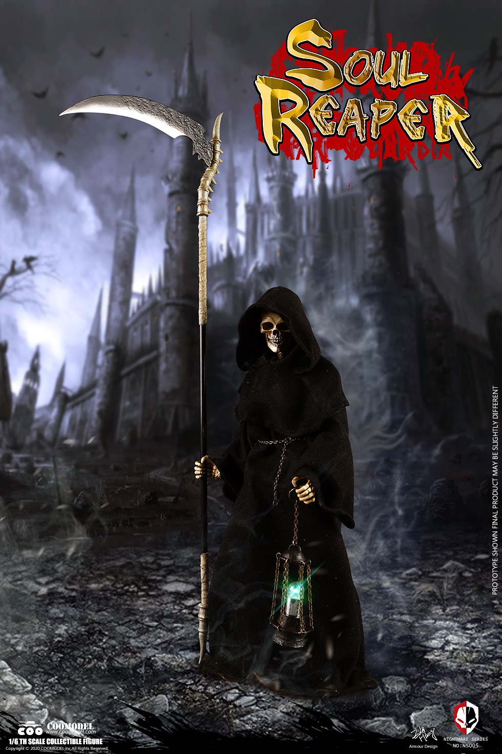 COOMODEL NS005 1/6 (DIE-CAST ALLOY) NIGHTMARE SEIRES: DEATH - SOUL REAPER