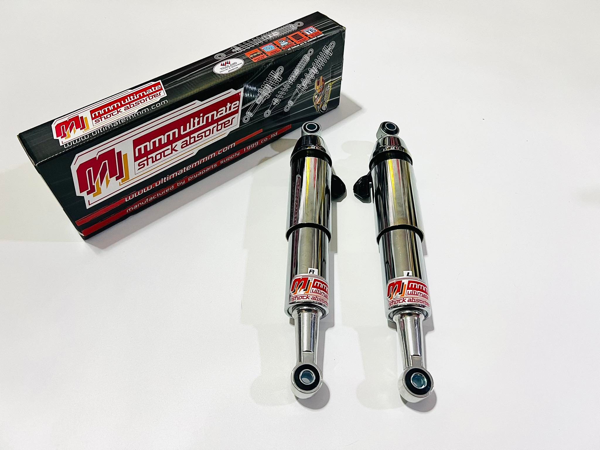 โช๊คหลังดรีม110i dream110i ปลอกชุบ L1-2