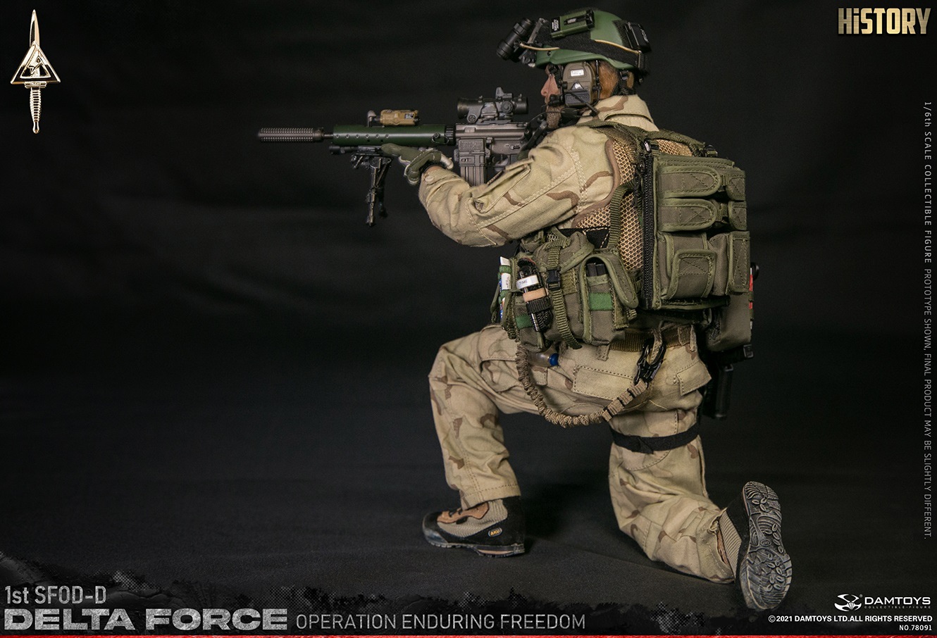 DAMTOYS 78091 1/6 1st SFOD-D OPERATION ENDURING FREEDOM DELTA FORCE
