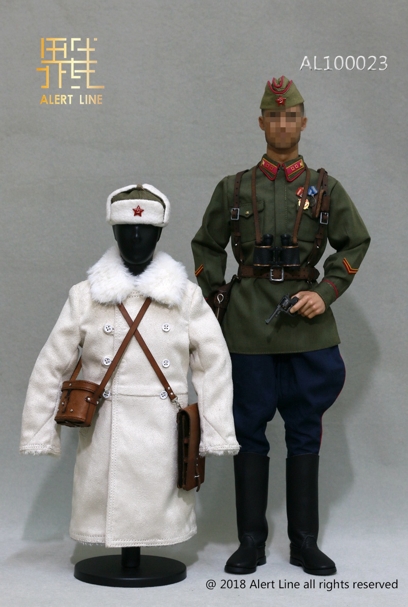Alert Line AL100023 WW2 1942 Red Army Infantry Lieutenant Officer Set