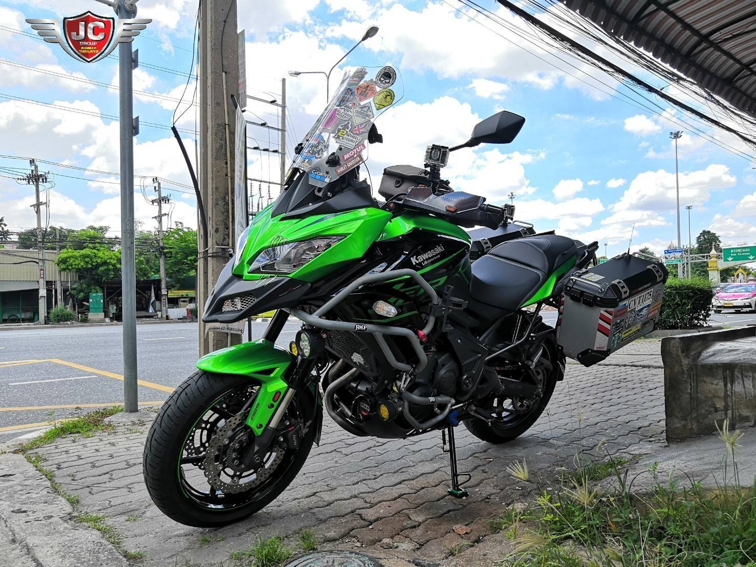 ราคาประหยัด‼️ #VERSYS650ABS Special Edition จดปลายปี 2017 สาย Touring ต้องรีบเบย🤘