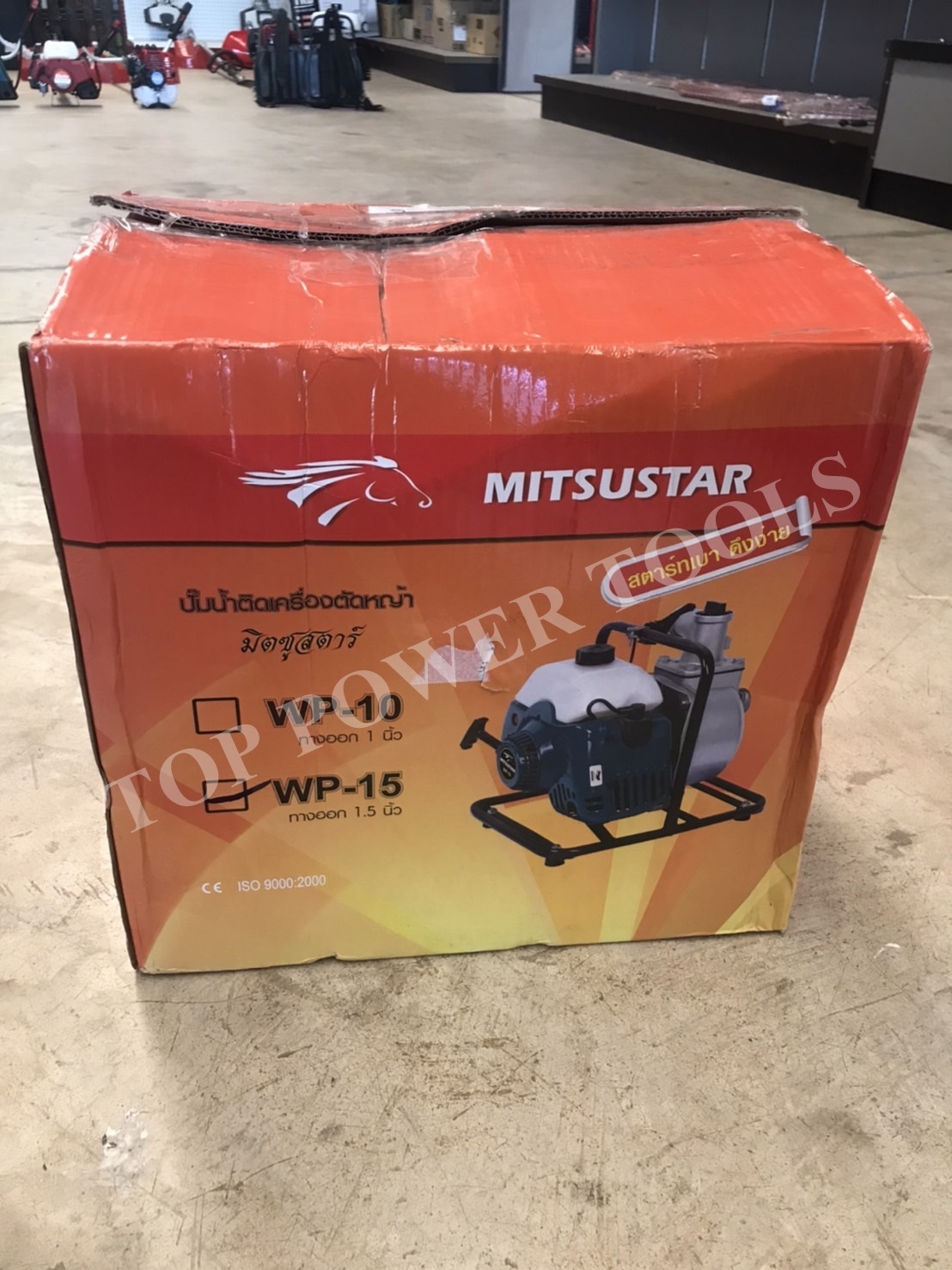 ปั๊มน้ำหูหิ้ว 1.5" WP-15 MITSUSTAR