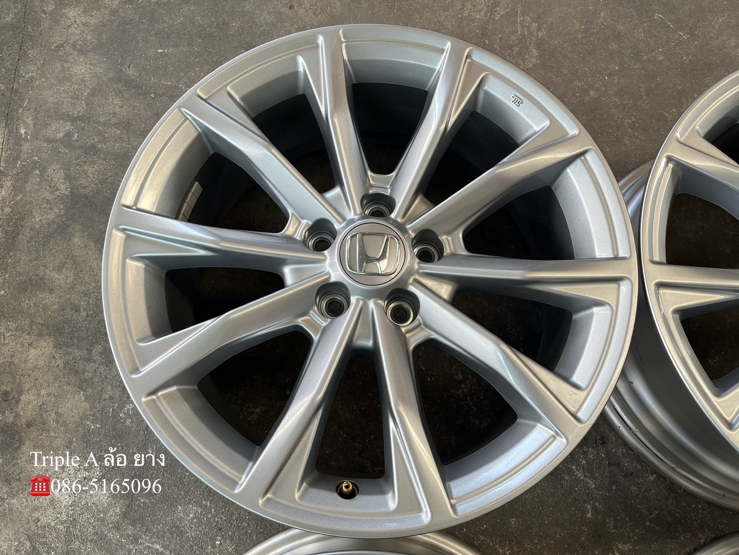 ✨ล้อแม็กป้ายแดง 5รู114✨Honda CRV G6 รุ่นใหม่ล่าสุด ขอบ 18💖สวยกริ๊บ💖