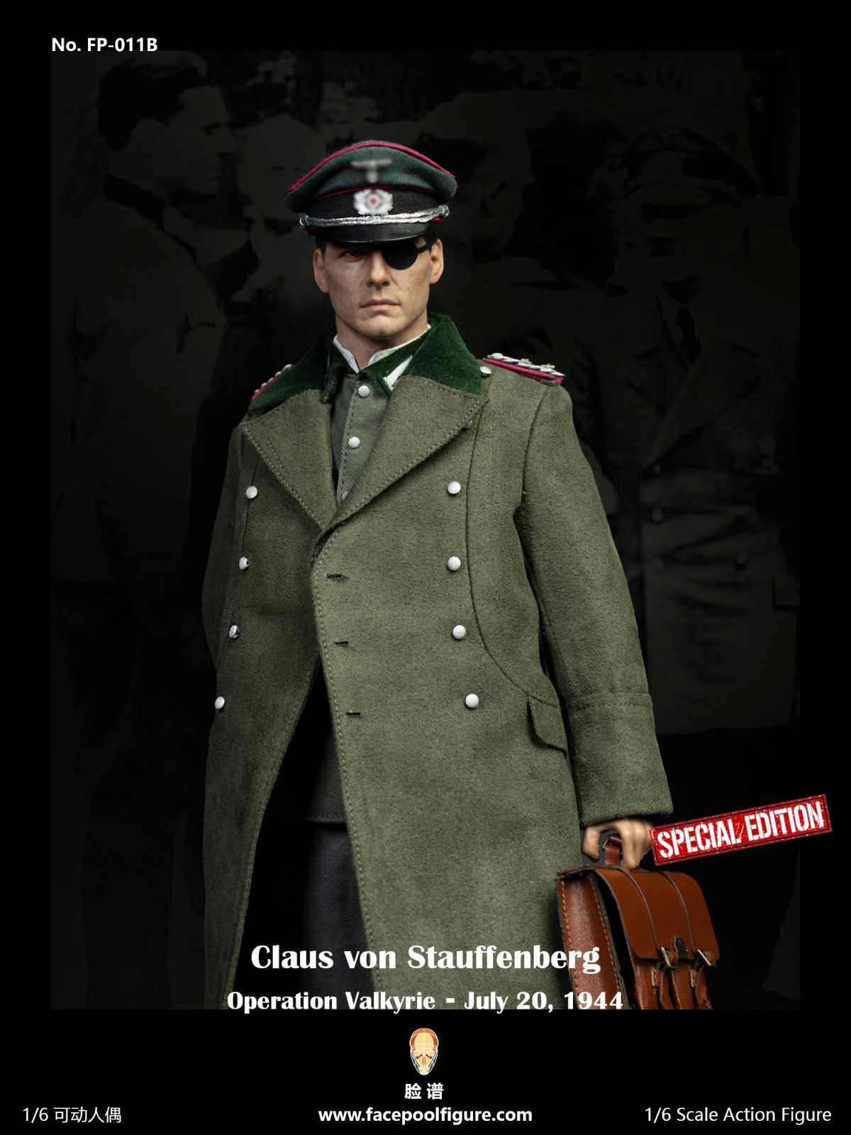 Facepoolfigure FP-011B 1/6 Discover History Series - Operation Valkyrie (Special Edition)