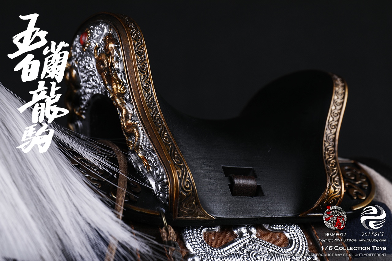 303TOYS MP011 + MP012 1/6 THREE KINGDOMS - ZHAO YUN ZILONG + YULAN WHITE STEED