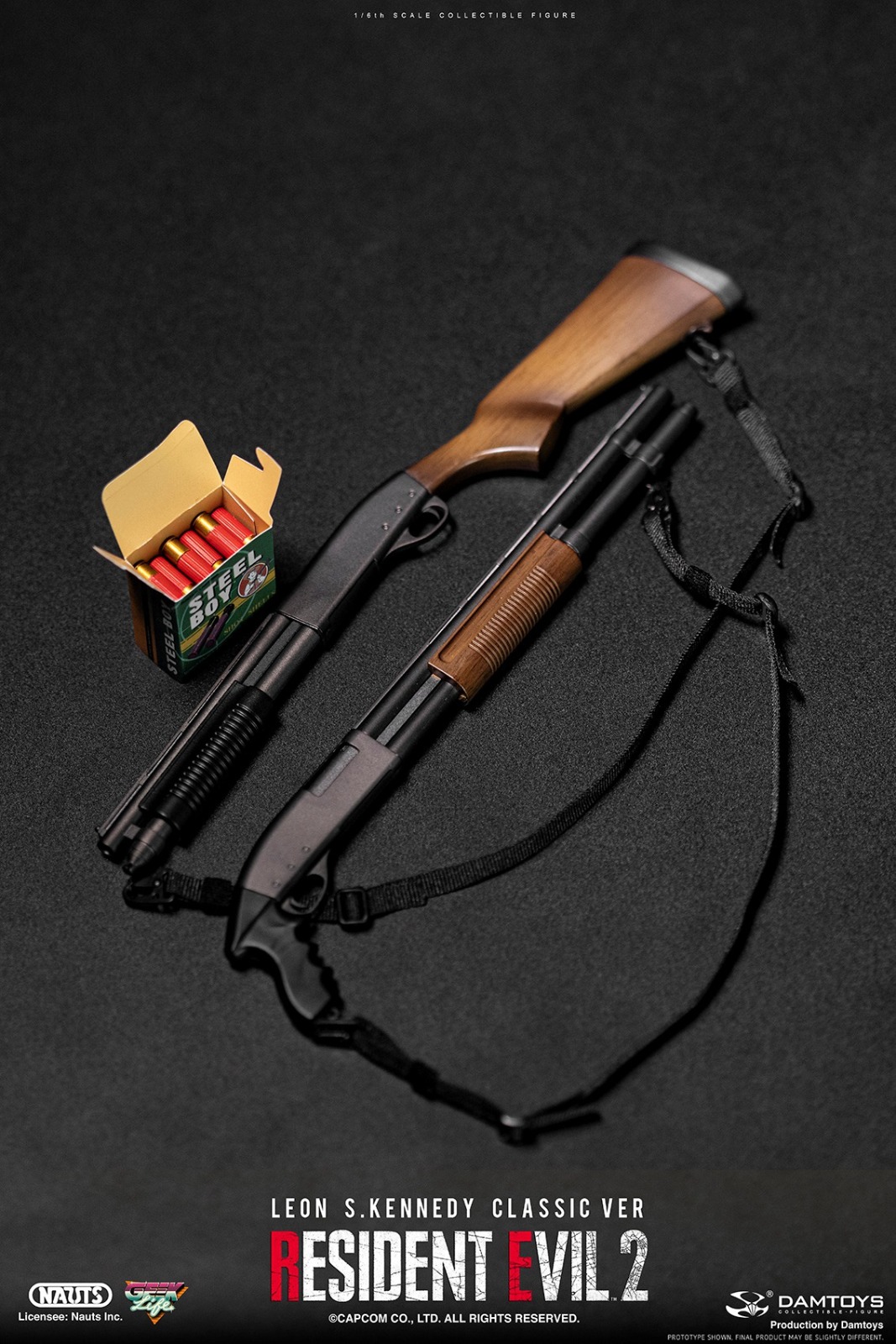 DAMTOYS DMS037 1/6 RESIDENT EVIL 2 - LEON S.KENNEDY (CLASSIC VER)
