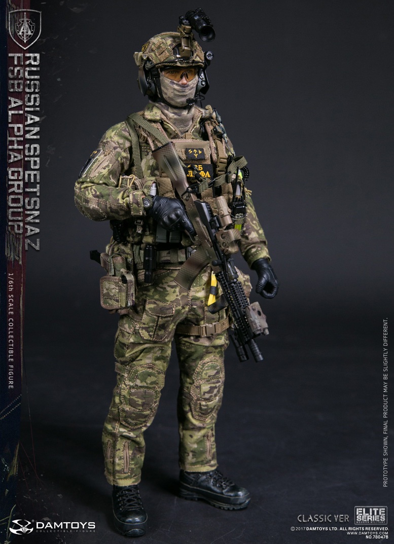 DAMTOYS 78047A RUSSIAN SPETSNAZ - FSB ALPHA GROUP (LUXURY VER)
