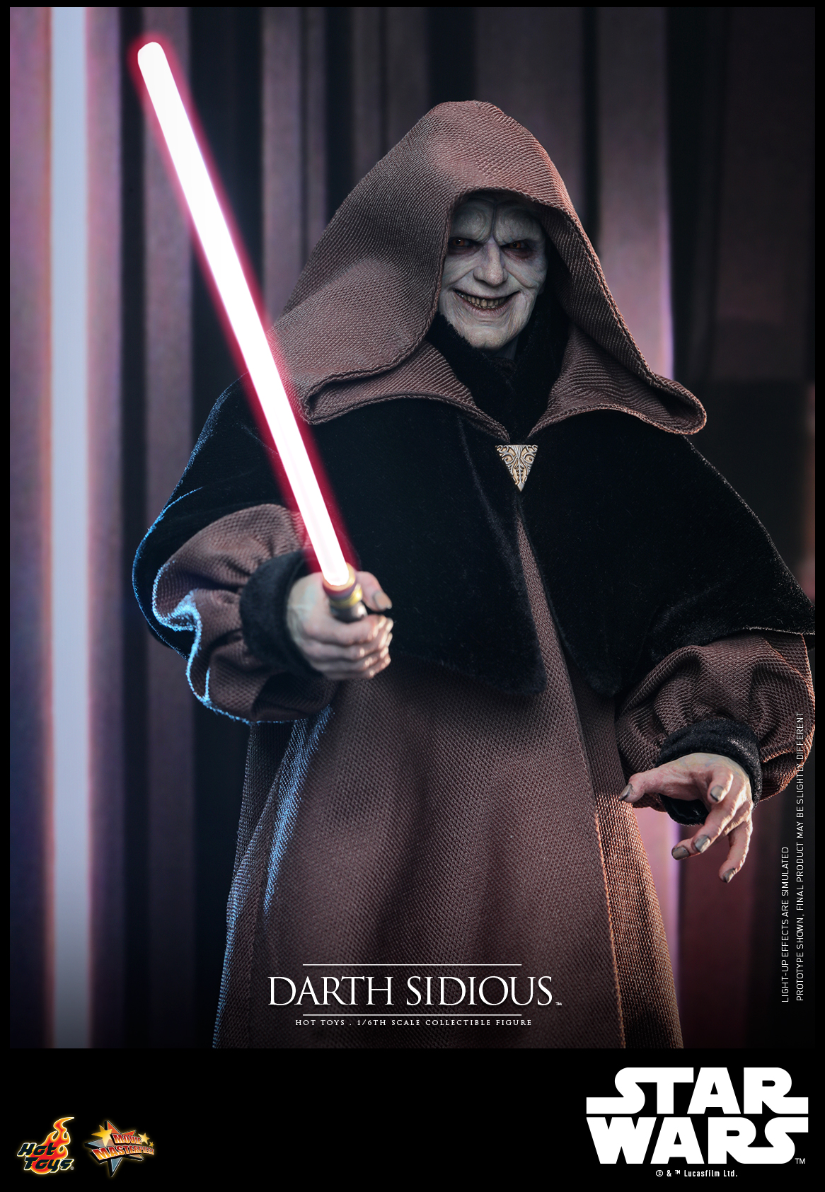 Hot Toys MMS745 Star Wars: Revenge of the Sith - Darth Sidious