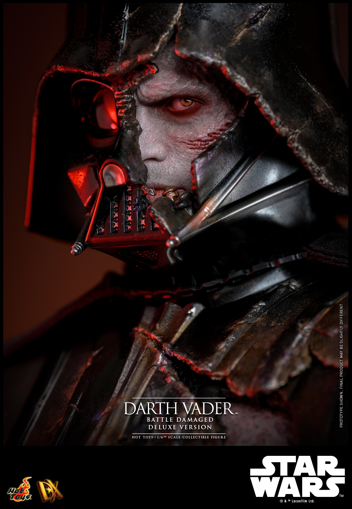 Hot Toys DX45B Star Wars - Darth Vader (Battle Damaged) (Deluxe Version) (Special Edition)