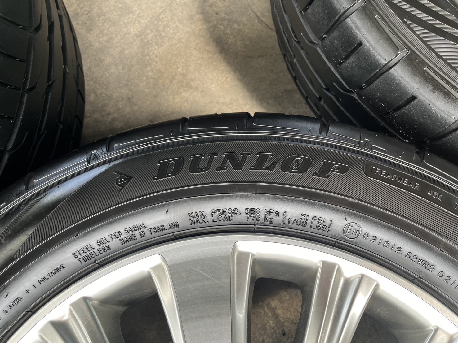 ✨ล้อแม็ก✨ฮุนได Hyundai H1 ขอบ 17 พร้อมยาง 235-55-17 Dunlop💥ปี 22💥