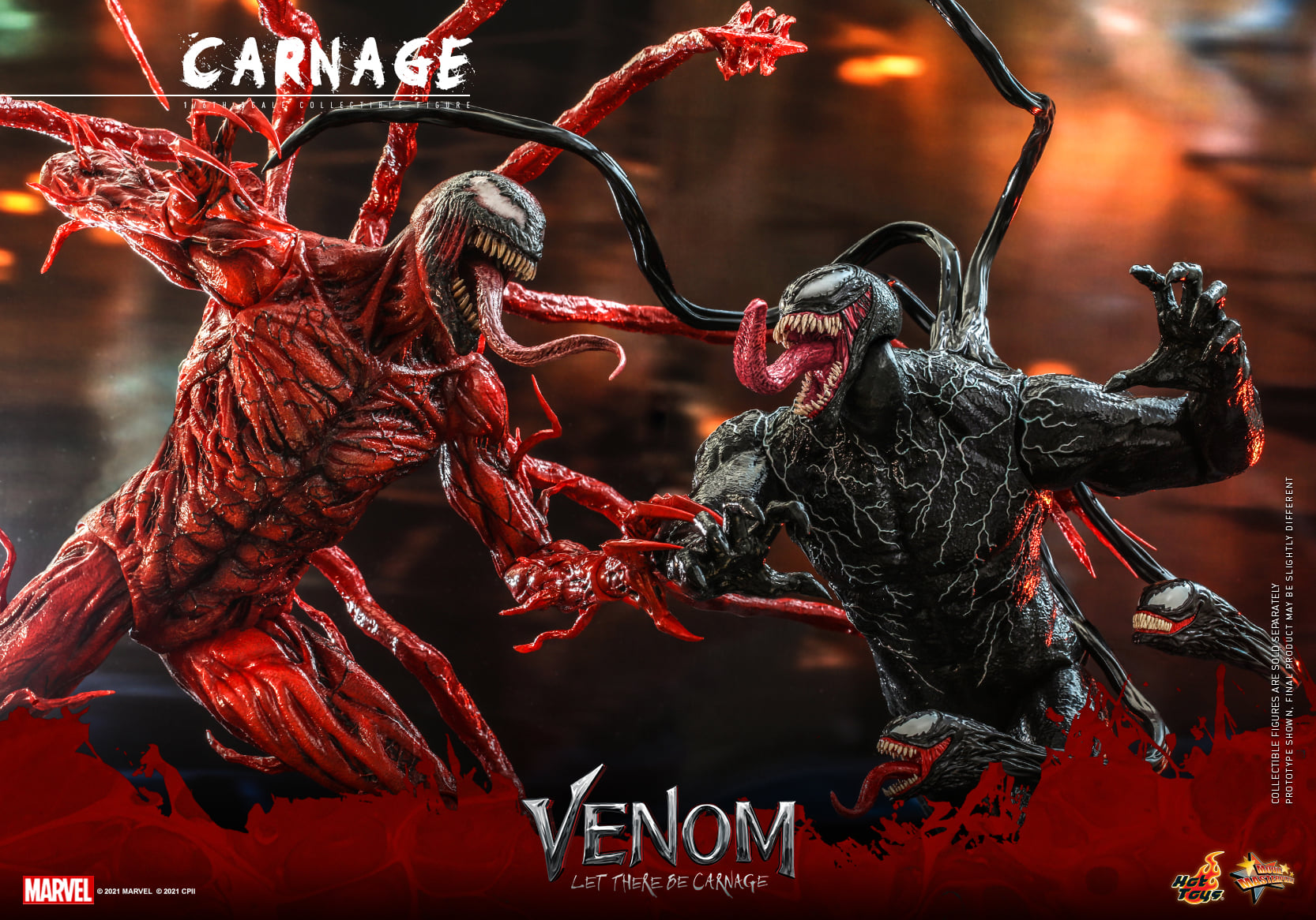 Hot Toys MMS620 1/6 Venom: Let There Be Carnage - Carnage (Deluxe Version)