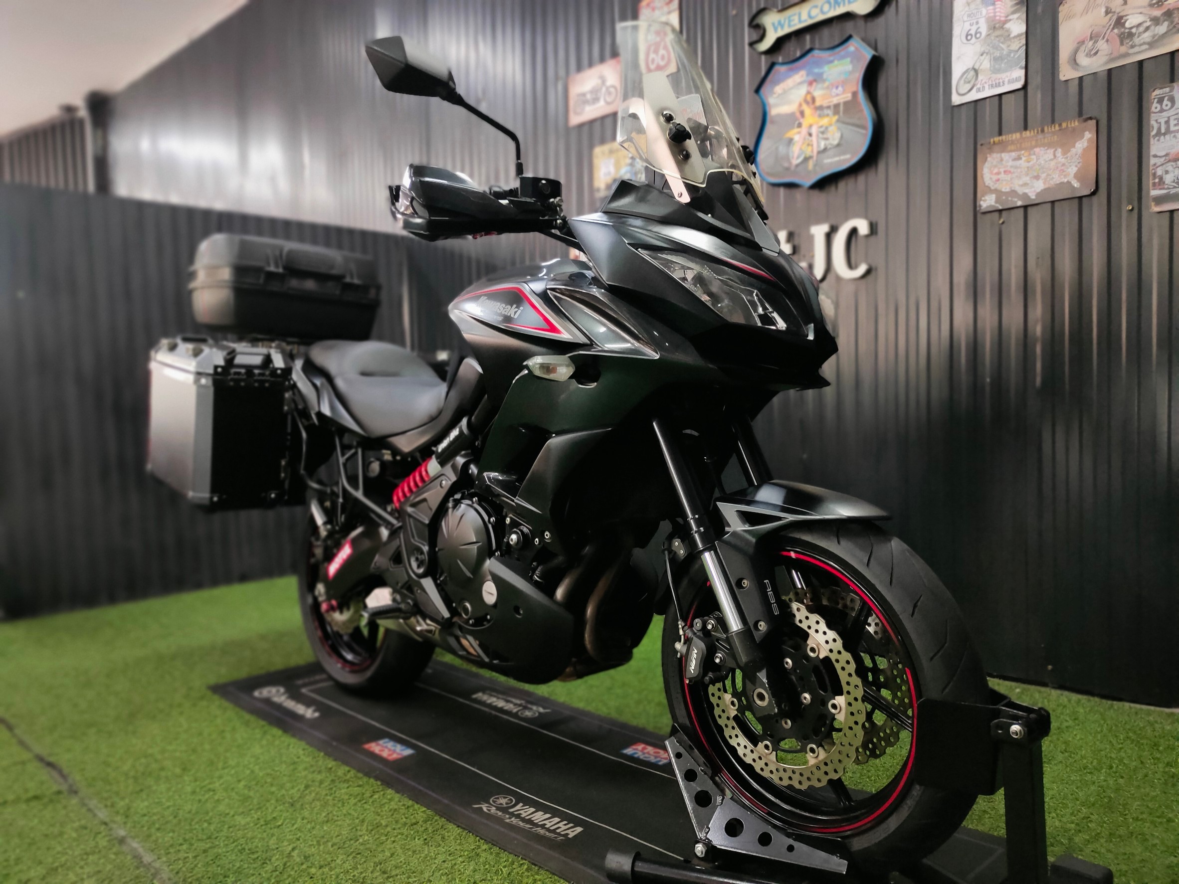 โปรโมชั่นสุดติ่ง ⭕ บาทจบได้จริง⁉️ ไม่อิงคนค้ำ 😁 Kawasaki Versys650abs รถปลายปี 2017 "ทรงดี_มีปี๊บ"