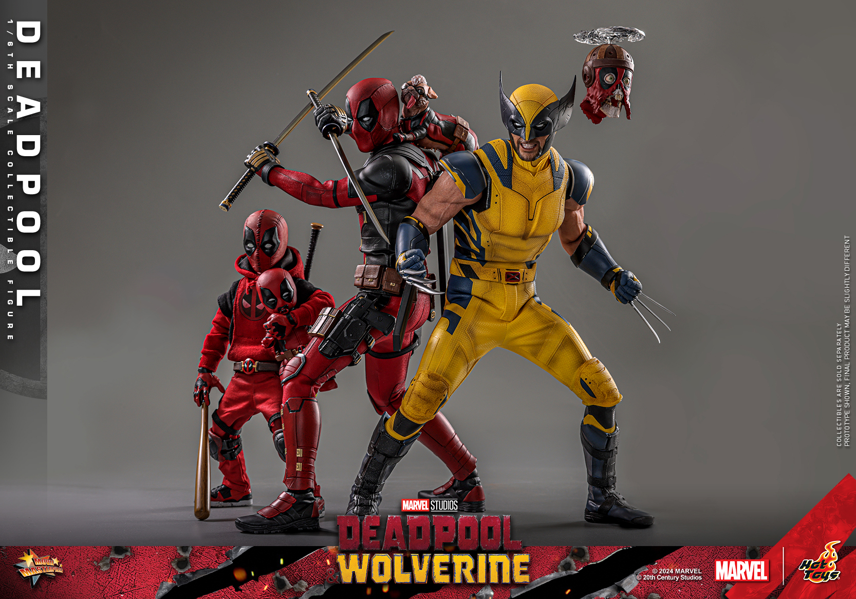 Hot Toys MMS746B Deadpool & Wolverine - Deadpool (Special Edition)