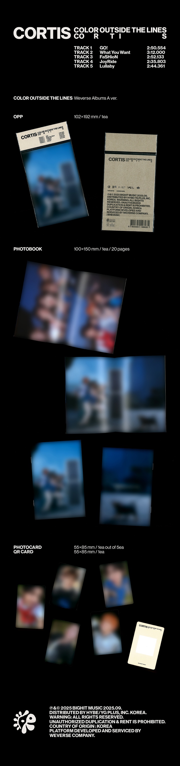 [PRE] CORTIS ALBUM - COLOR OUTSIDE THE LINES