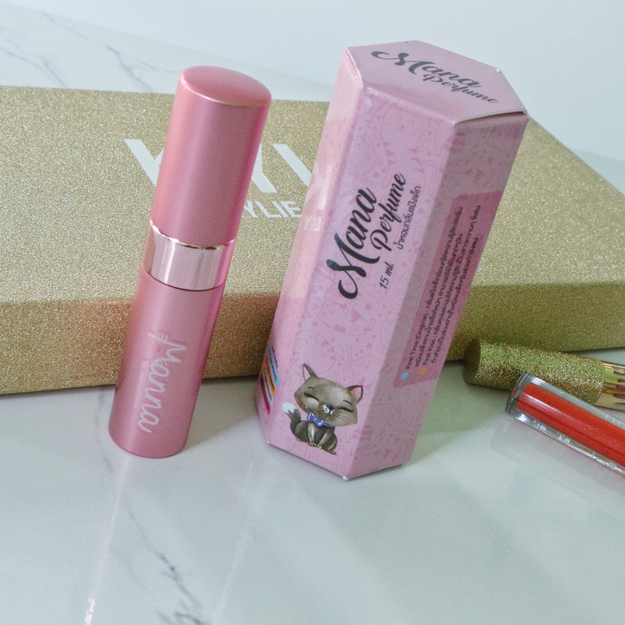 Mana perfume น้ำหอม กลิ่น แป้งเด็ก รับประกัน หอมติดทนนาน 8 ช.ม. AH