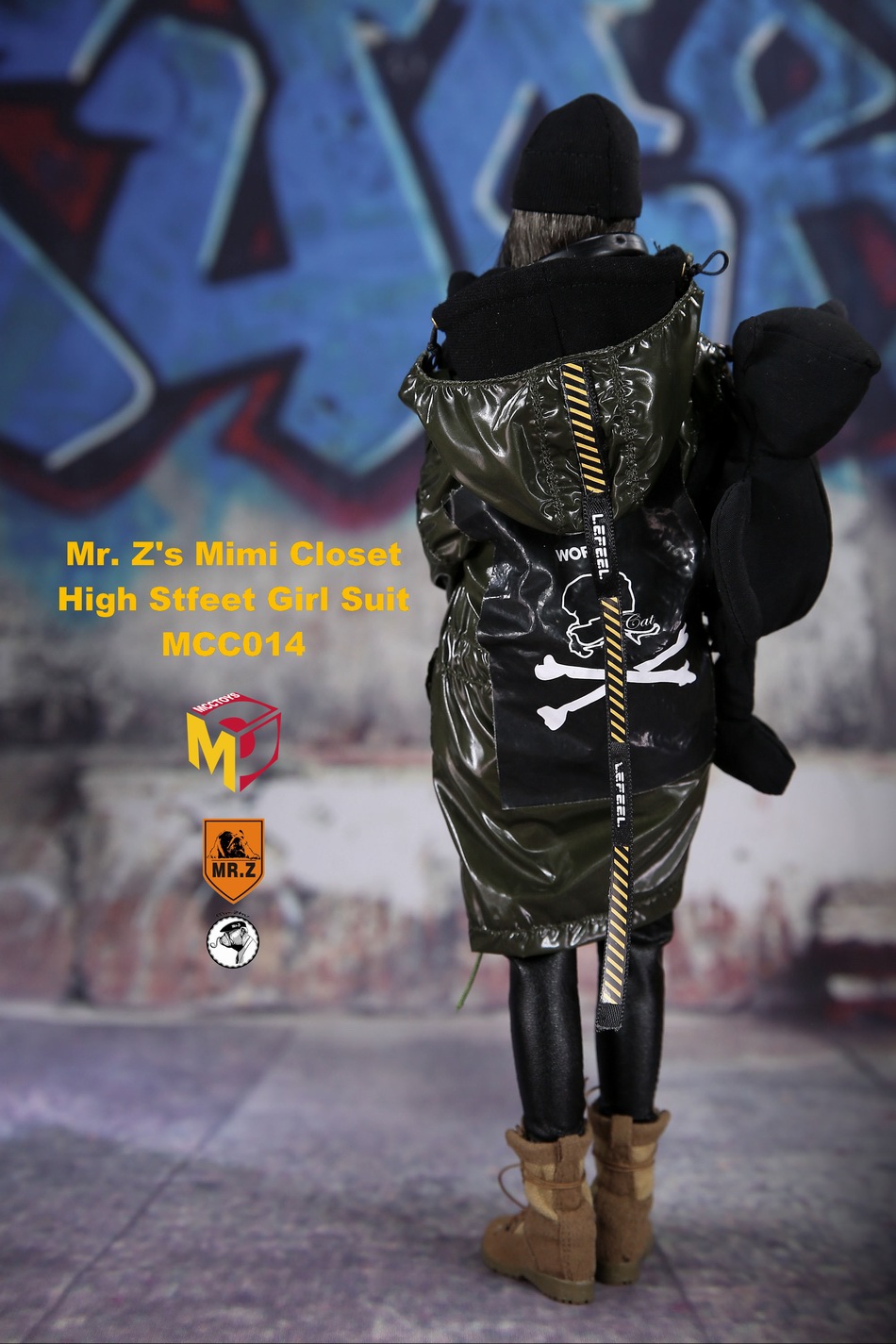 MCCToys x Mr Z’s MCC014 Mini Closet - High Street Girl Suits