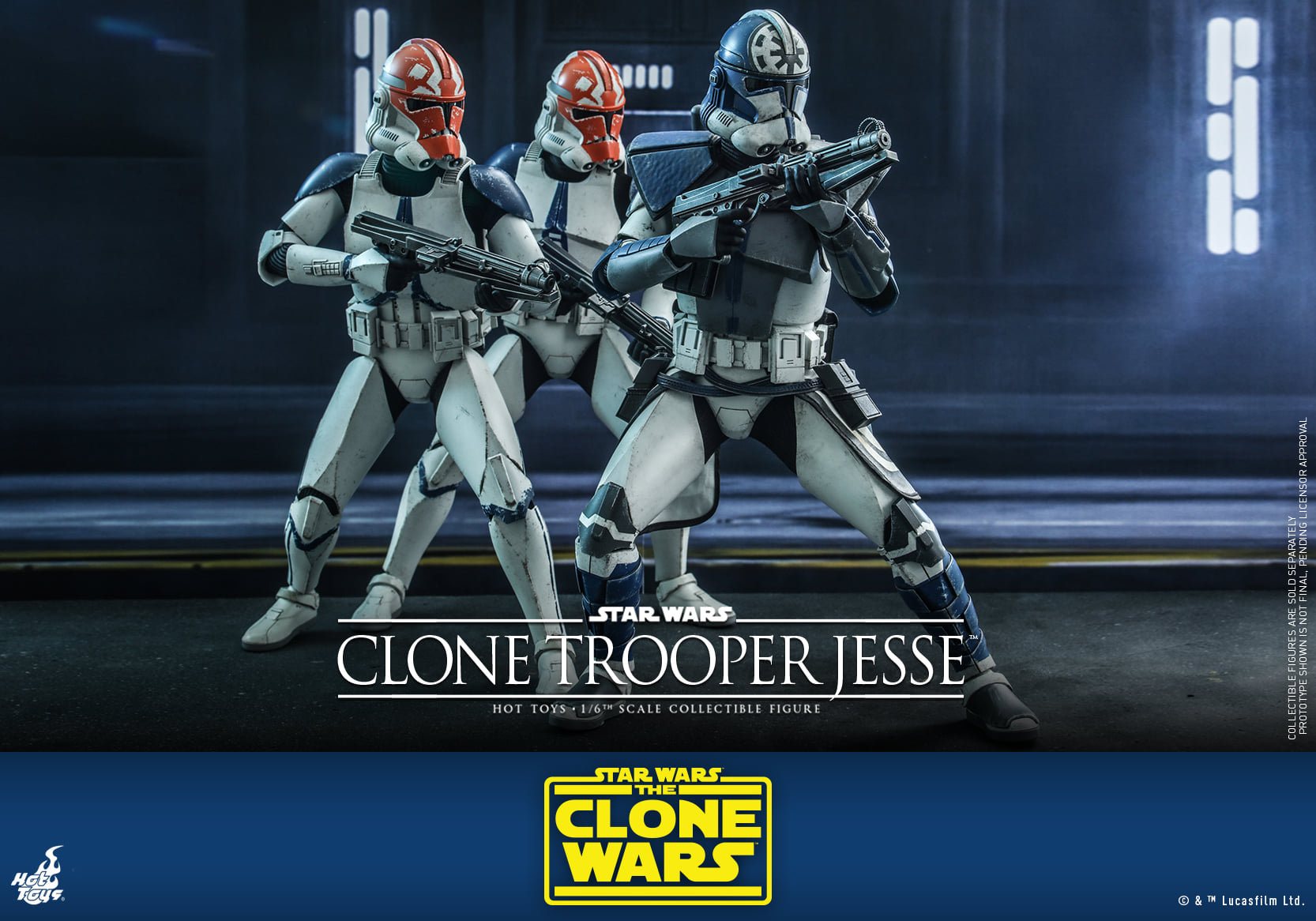 Hot Toys TMS064 1/6 Star Wars: The Clone Wars™ - Clone Trooper Jesse™