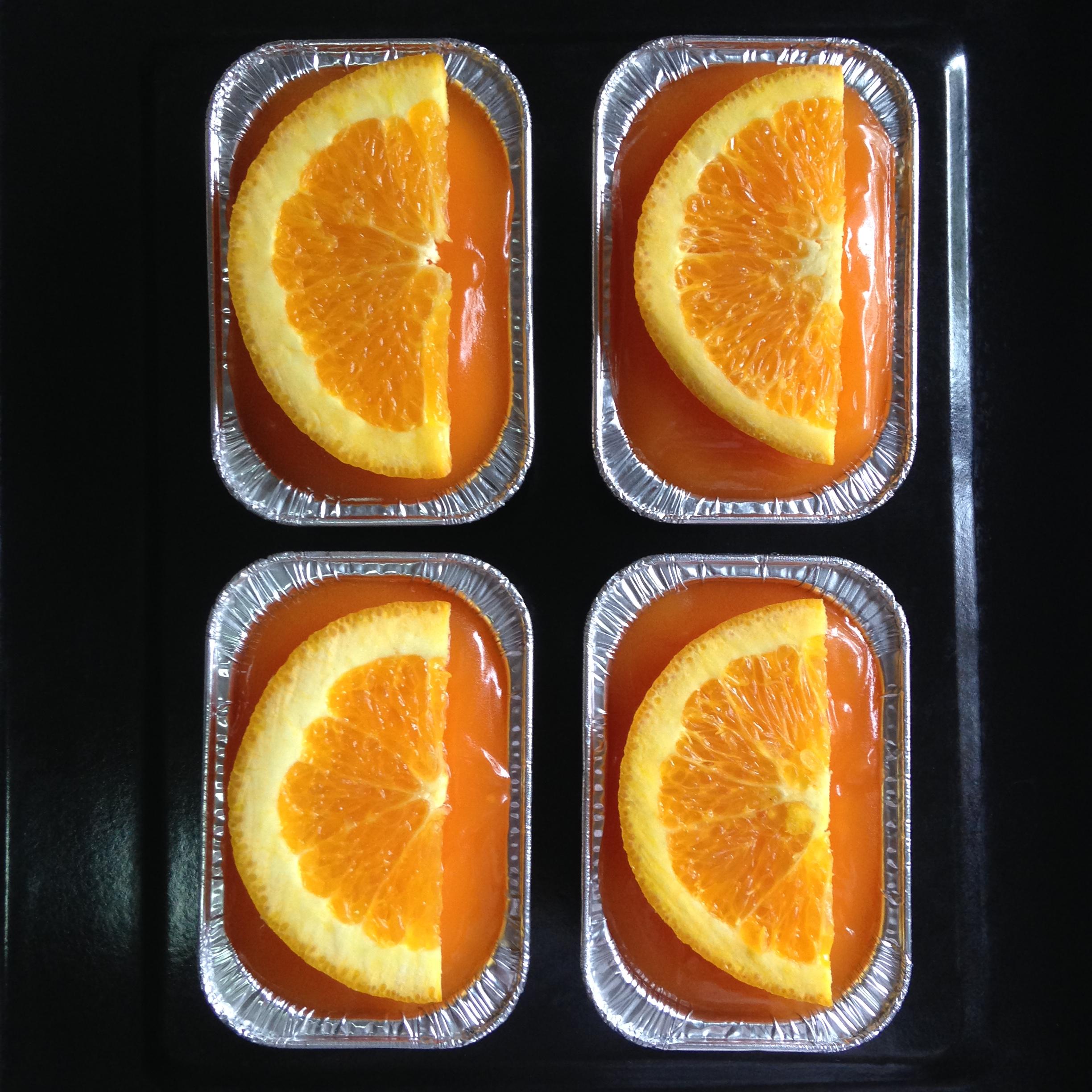 🍊 เค้กส้มแมนดาริน🍊 (แบบใส่กล่องฟรอย์) Mandarine Orange Cake (ราคาต่อชิ้น)