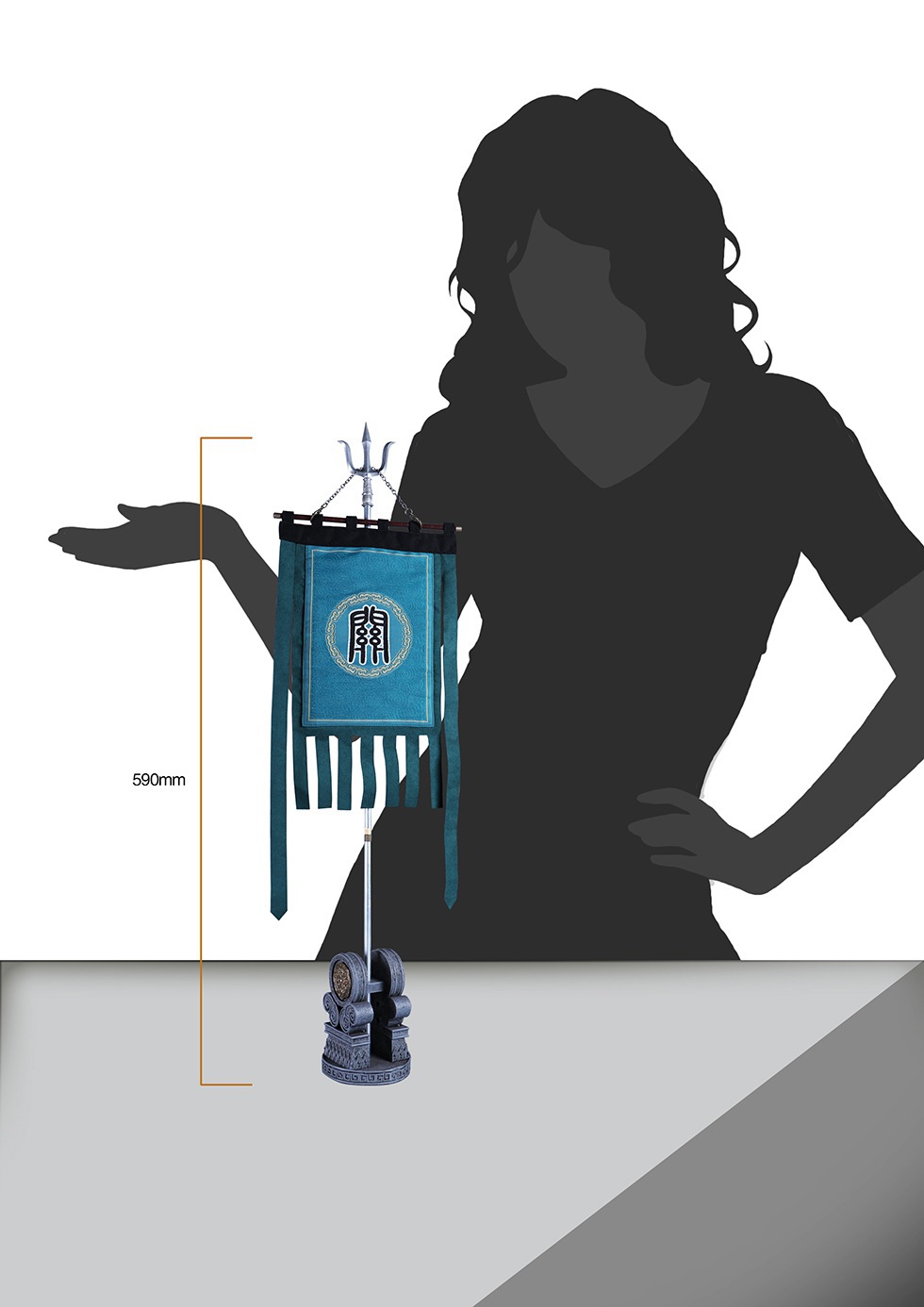 303TOYS MP009 + MP010 1/6 THREE KINGDOMS - MARQUIS GUAN YU YUNCHANG, GOD OF WAR (EXCLUSIVE COPPER VERSION) + RED RABBIT, THE STEED OF GUAN YU