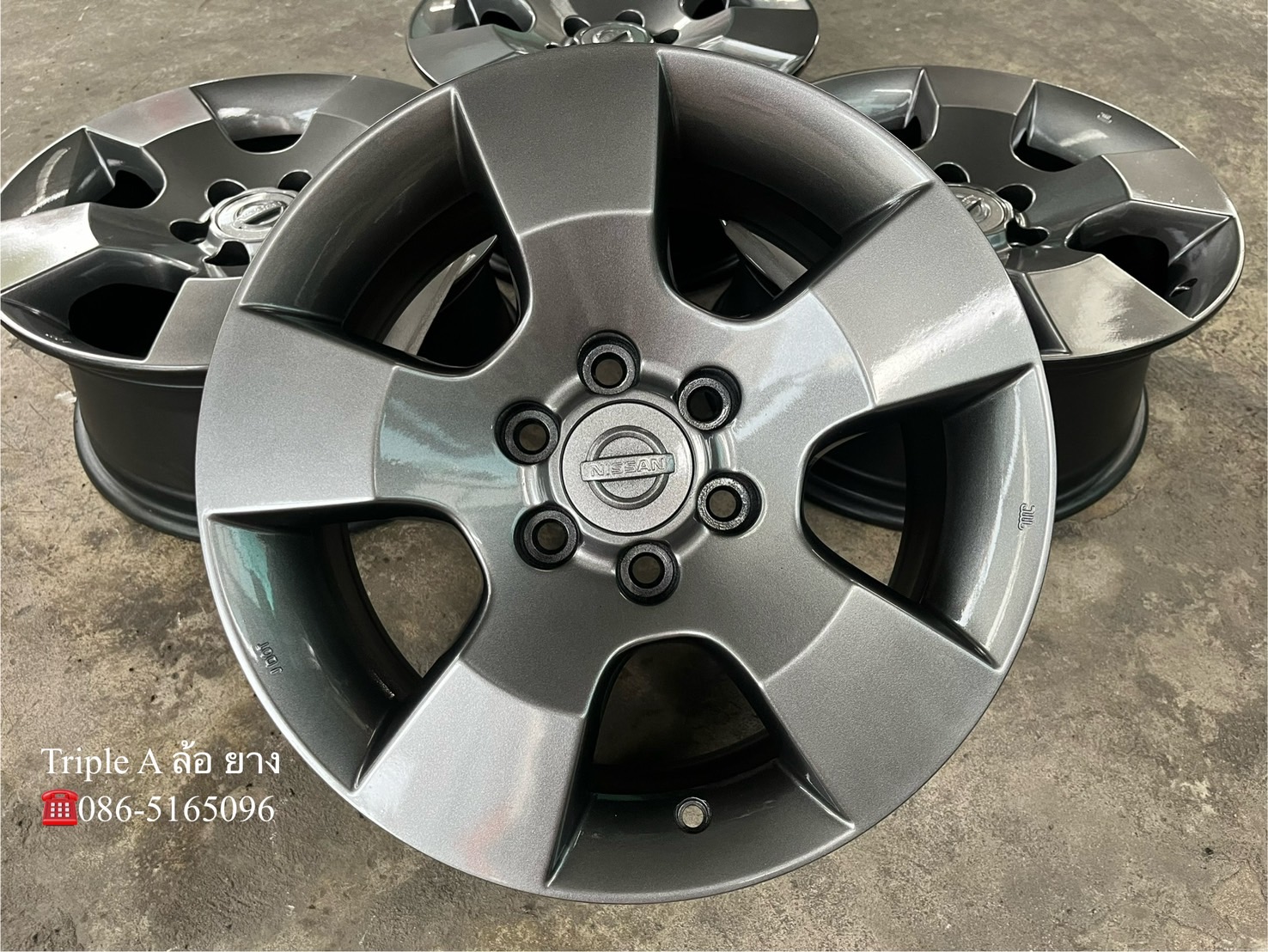 ✨ล้อแม็ก 6รู114✨Nissan Navara ขอบ 16 สีไฮเปอร์💖สวยกริ๊บ💖