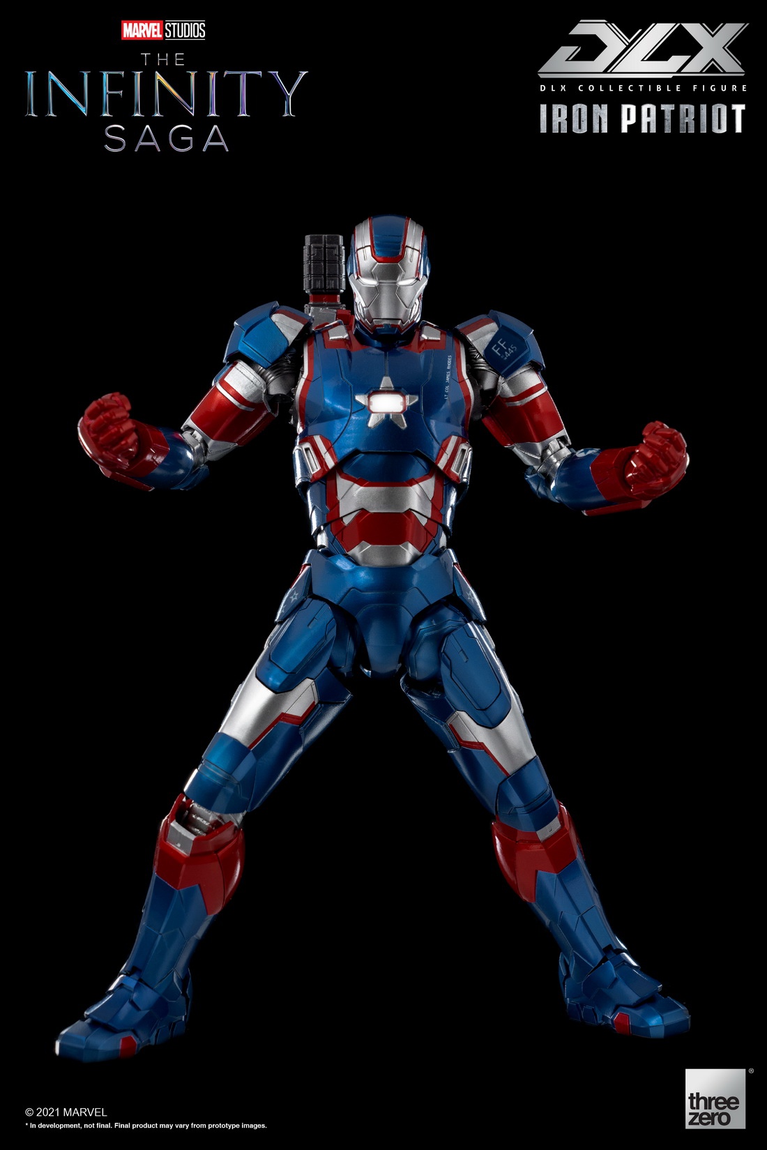 threezero 3Z02570C0 DLX The Infinity Saga - Iron Patriot