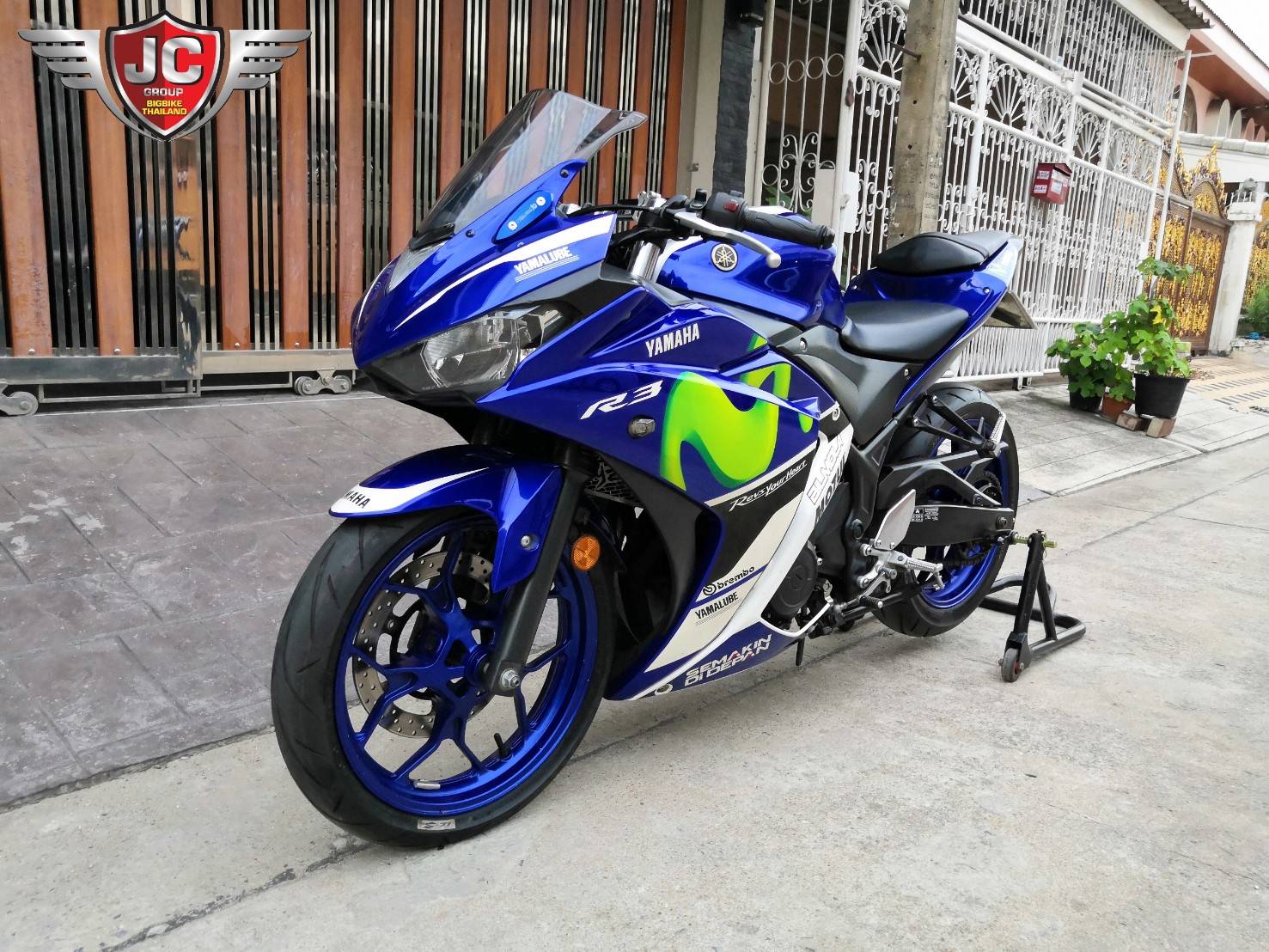 YZF R3_MOVISTAR ลายพิเศษ จดทะเบียนปี 2016 แต่งหล่อพอประมาณ‼️