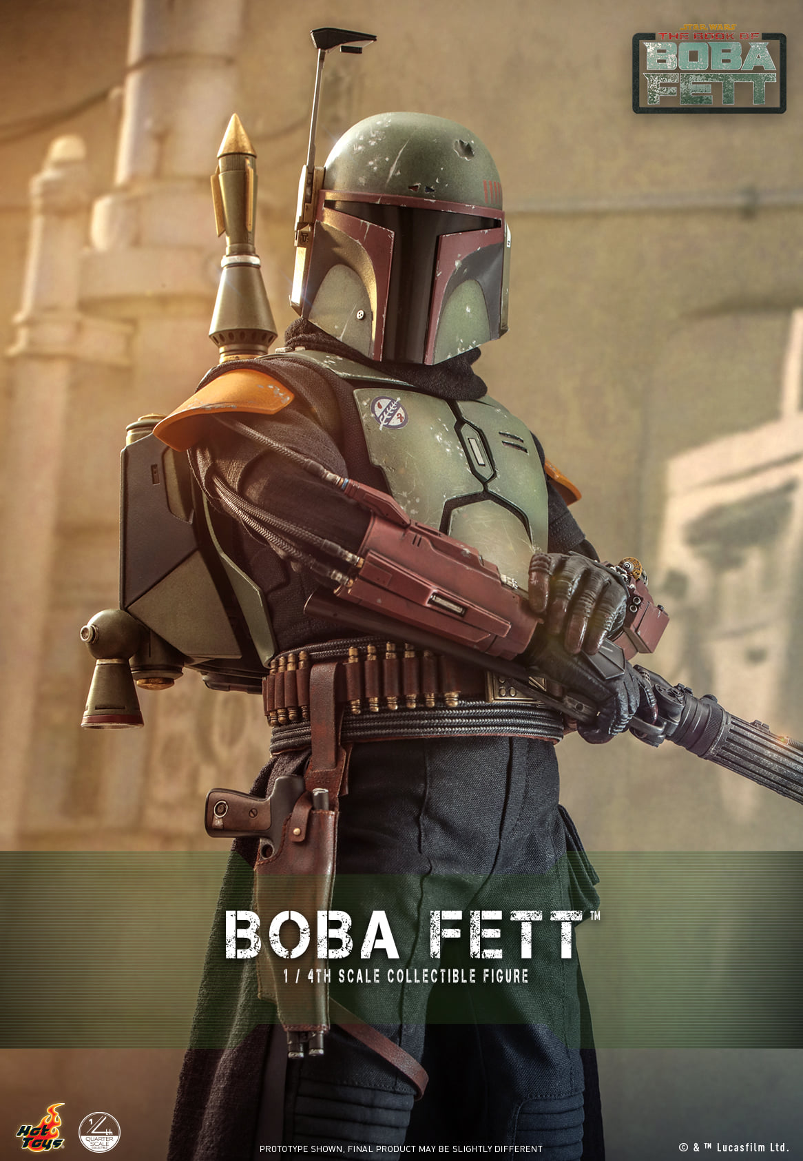 Hot Toys QS022 1/4 Star Wars: The Book Of Boba Fett - Boba Fett™
