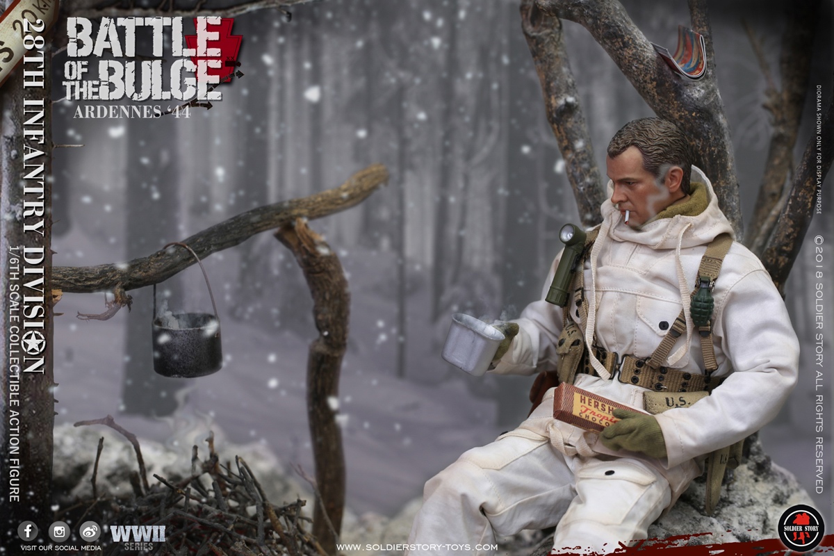 Soldier Story SS-111 WWII Series 28th Infantry Division 1/6 Battle of the Bulge - Ardennes '44