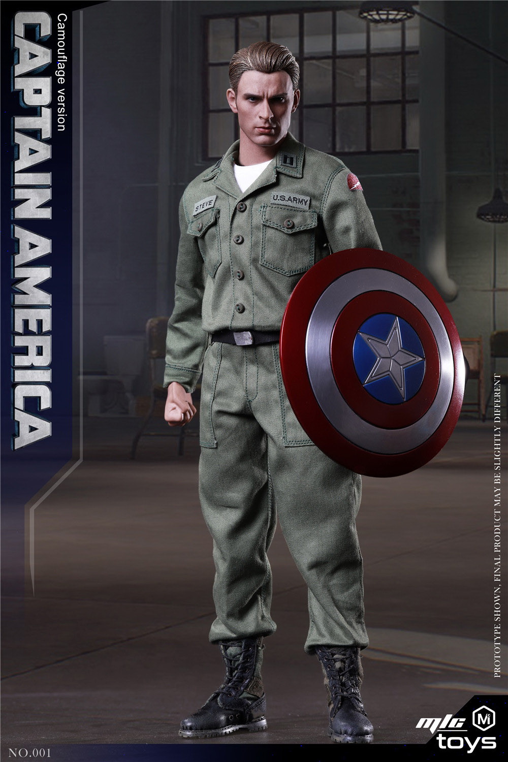 MICTOYS MIC001 1/6 Stealth Edition、Captain America Uniform Edition
