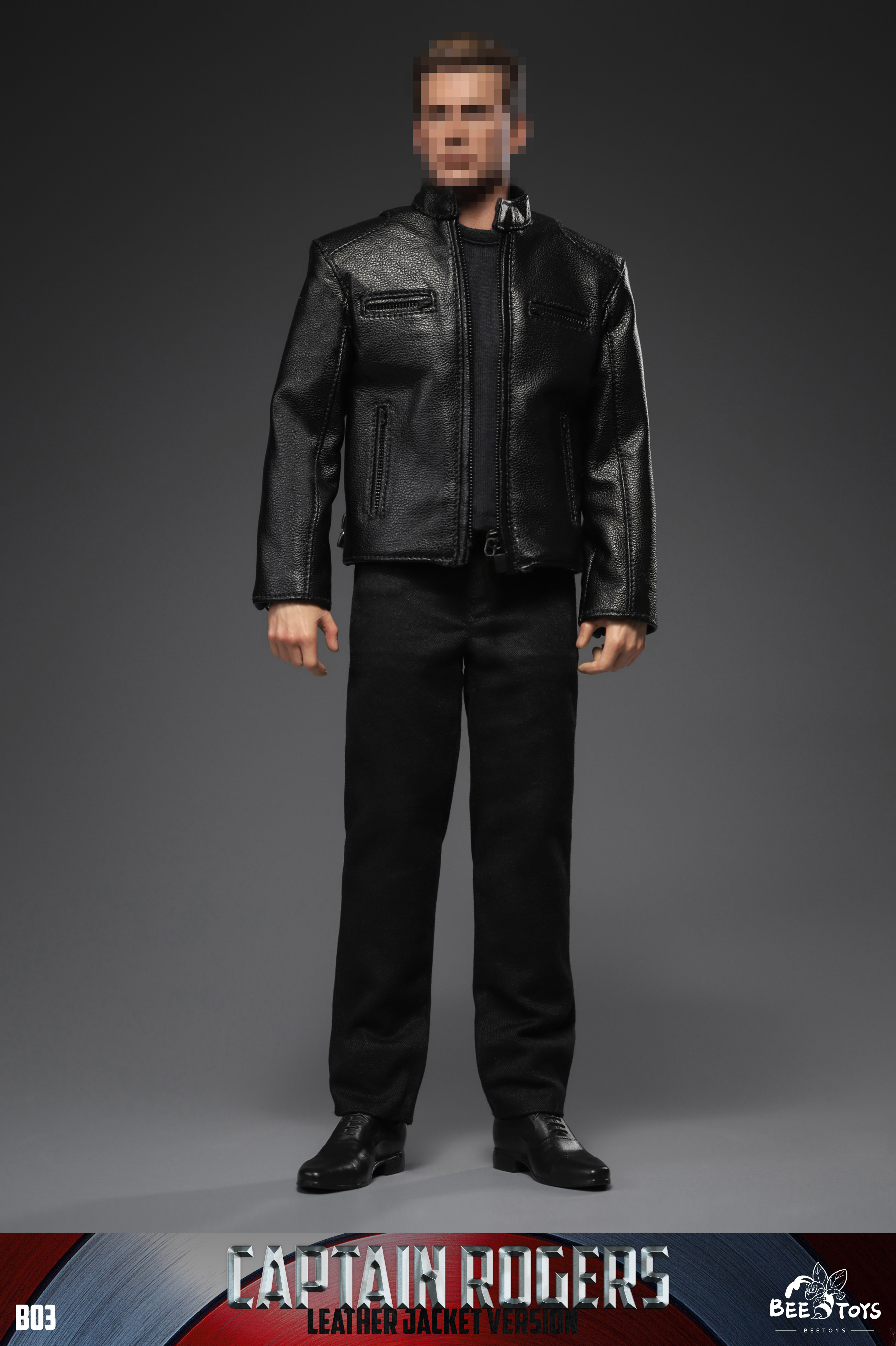 BEETOYS BET003 1/6 Captain Rogers (Leather Jacket Vesion)