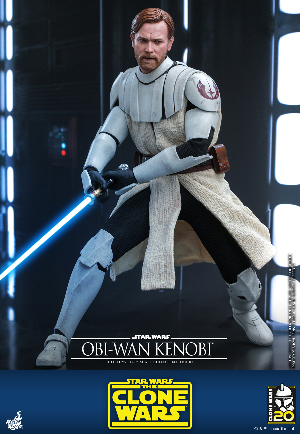 Hot Toys TMS095 1/6 Star Wars: The Clone Wars™ - Obi-Wan Kenobi™