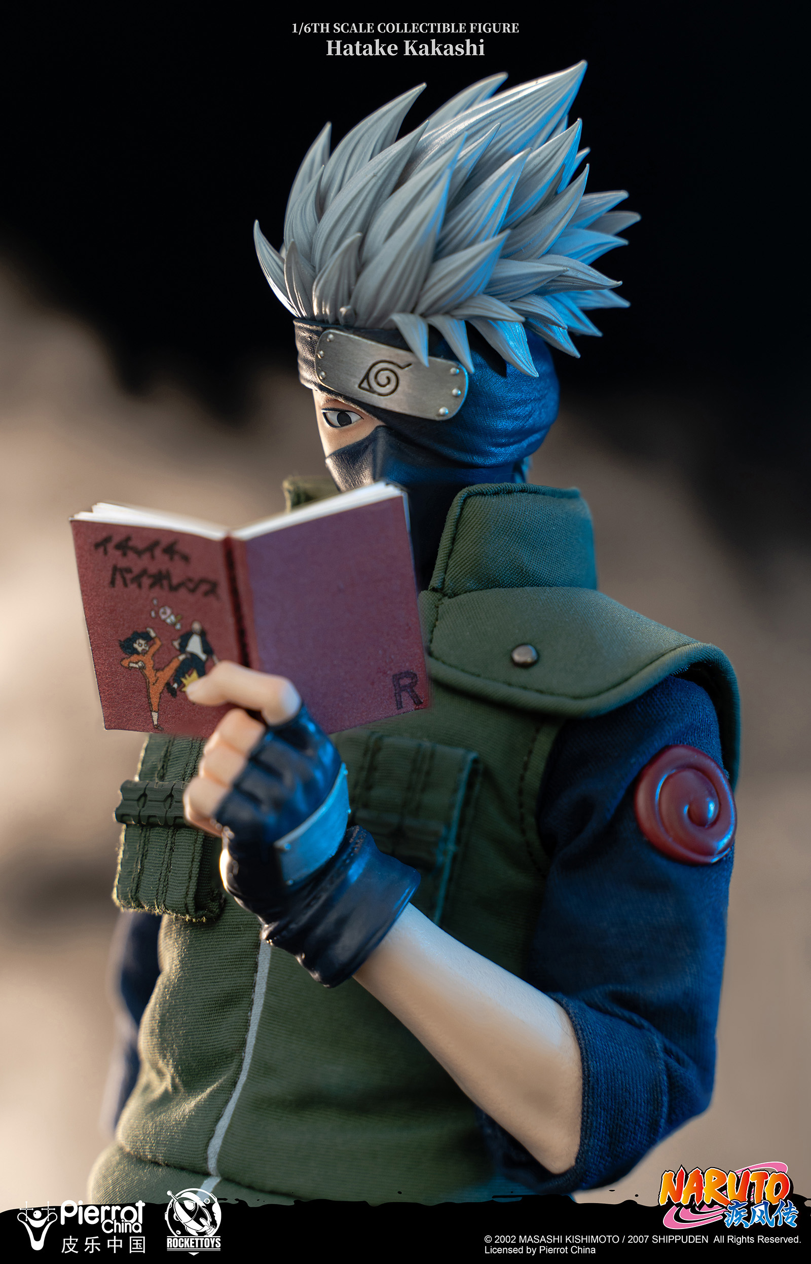 ROCKETTOYS ROC-004 1/6 NARUTO - HATAKE KAKASHI