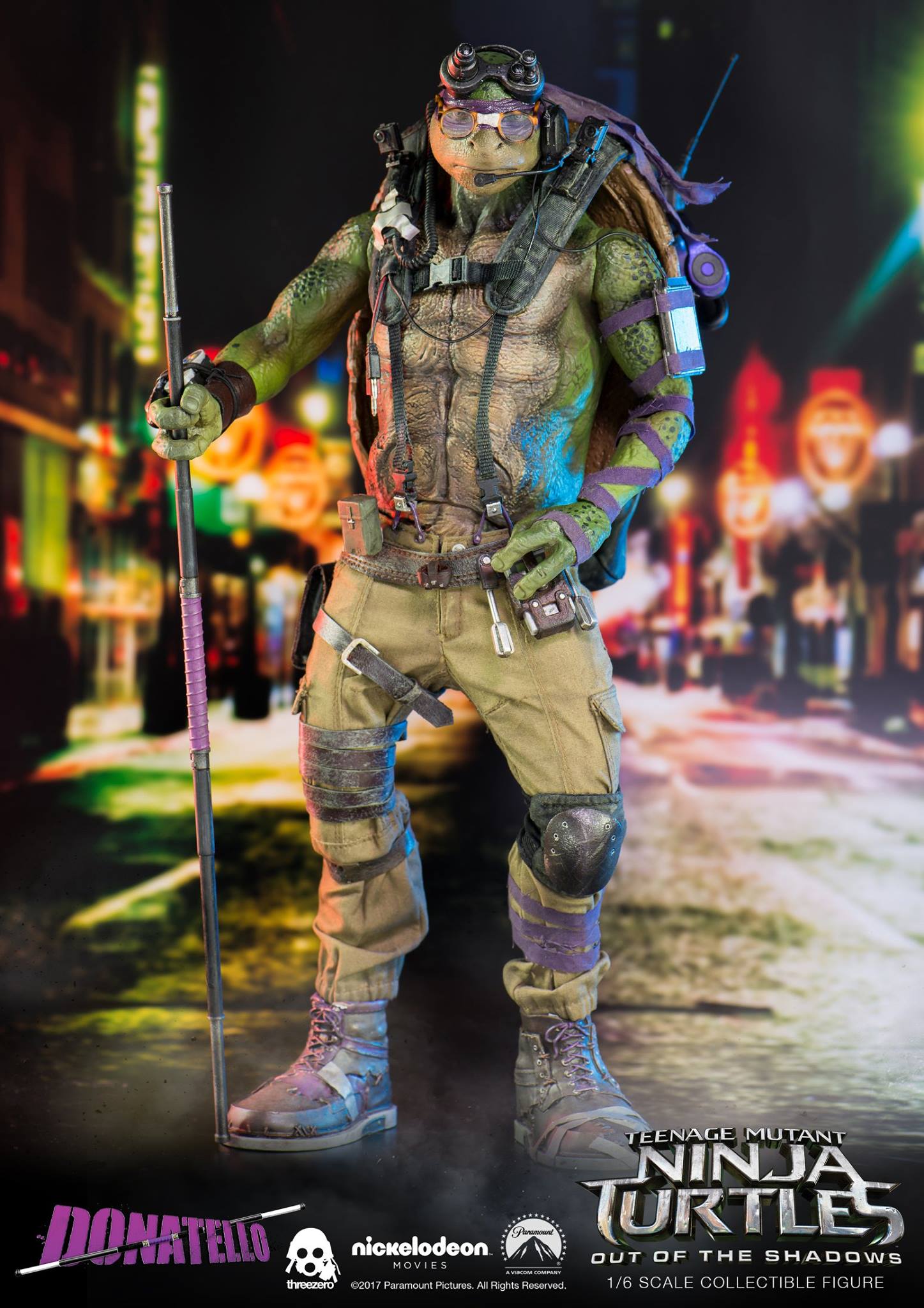 ThreeZero 1/6 TMNT: Out of the Shadows - Raphael and Donatello