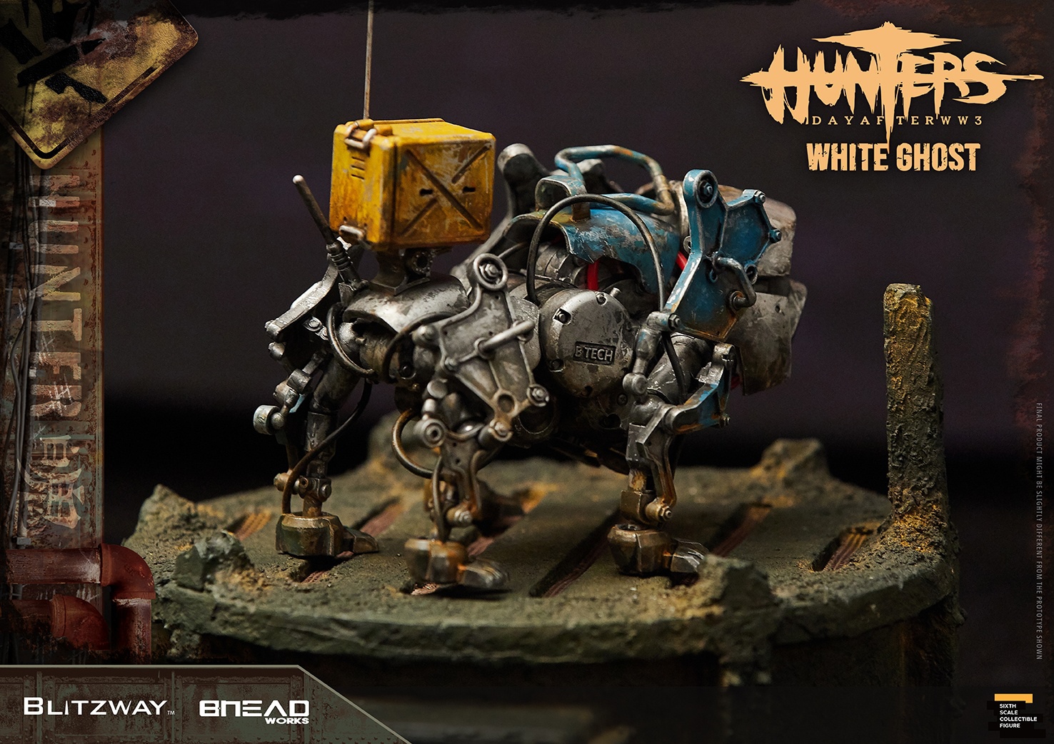 BLITZWAY BW-UMS11801 1/6 Hunters: Day After WW3 - White Ghost