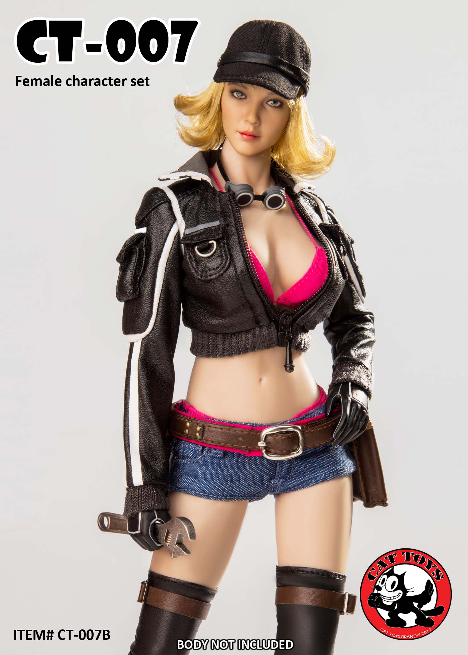 CAT TOYS CT007A / CT007B / CT007C Repairman suit with head