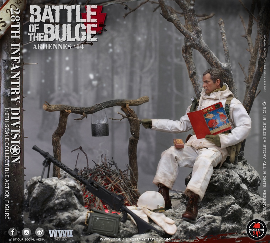 Soldier Story SS-111 WWII Series 28th Infantry Division 1/6 Battle of the Bulge - Ardennes '44