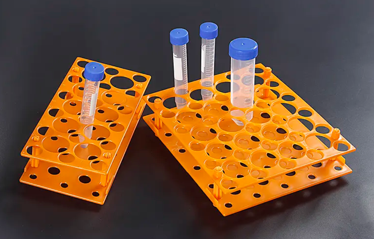Centrifuge rack 15ml/18wells+ 50ml/10wells-แท่นวางหลอดทดลองขนาด 15 ml/18 ช่อง และ 50 ml/10 ช่อง