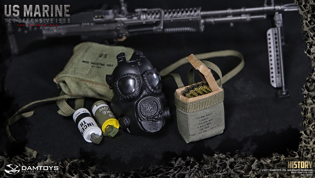 DAMTOYS 78038 HISTORY SERIES 16 U.S.MARINE (TET OFFENSIVE,1968) - VIETNAM WAR