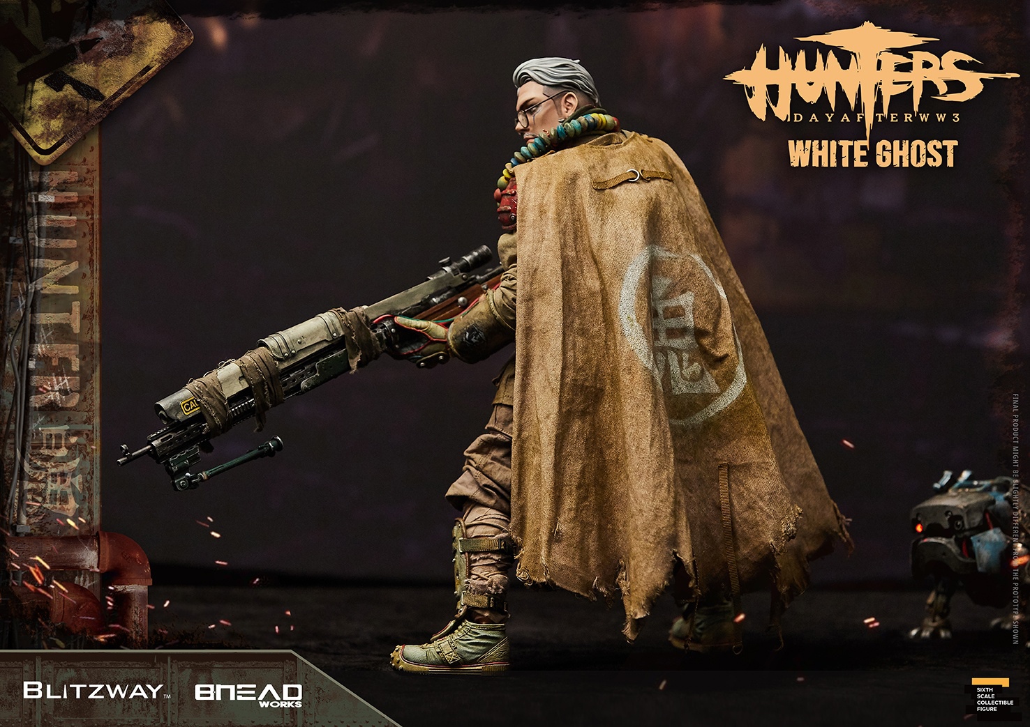 BLITZWAY BW-UMS11801 1/6 Hunters: Day After WW3 - White Ghost