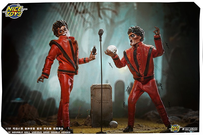 NICETOYS X PCTOYS NT2201B 1/12 First Shot: Shudder Mike The Jacksons Various Hand Double Headed Version