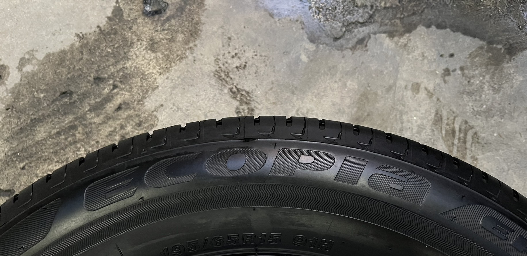 ✨ยางใหม่ป้ายแดง✨195-65-15 Bridgestone💖สวยกริ๊บ🚗ถอดจากรถใหม่ป้ายแดง