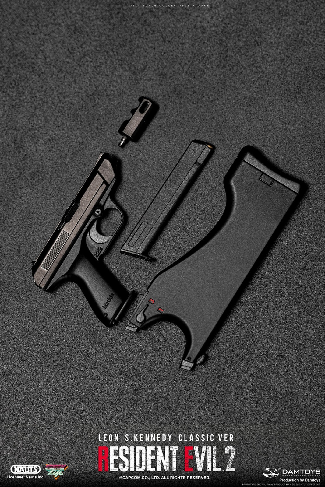 DAMTOYS DMS037 1/6 RESIDENT EVIL 2 - LEON S.KENNEDY (CLASSIC VER)