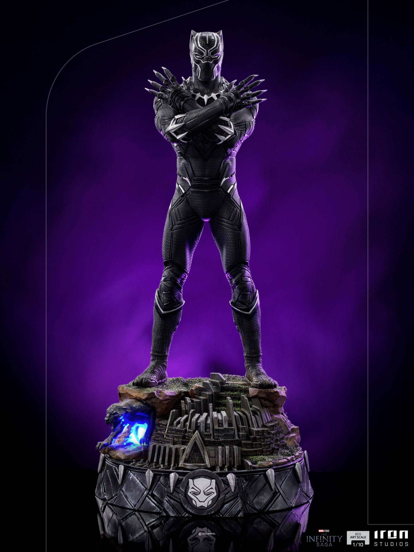 Iron Studios BDS Art Scale 1/10 The Infinity Saga - Black Panther Deluxe