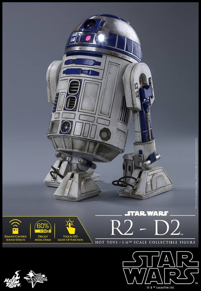 Hot Toys MMS408 STAR WARS: THE FORCE AWAKENS - R2-D2