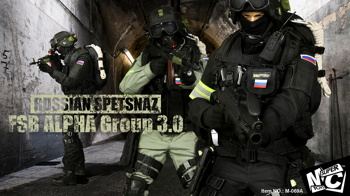 SUPERMCTOYS M-069A / M-69B Russian Spetsnaz - FSB Alfa Group 3.0