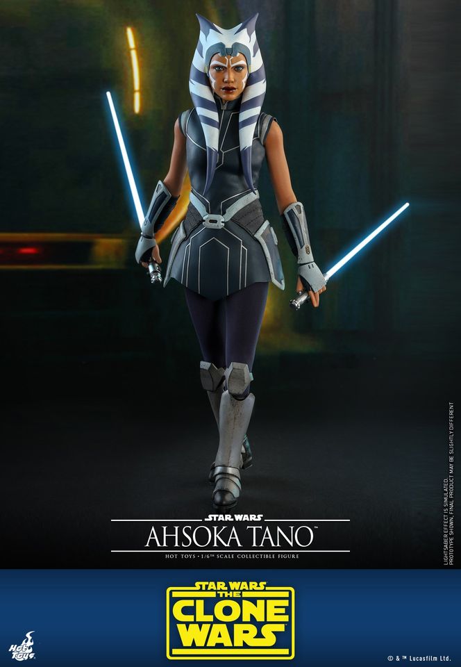 Hot Toys TMS021 1/6 Star Wars: The Clone Wars™ - Ahsoka Tano™