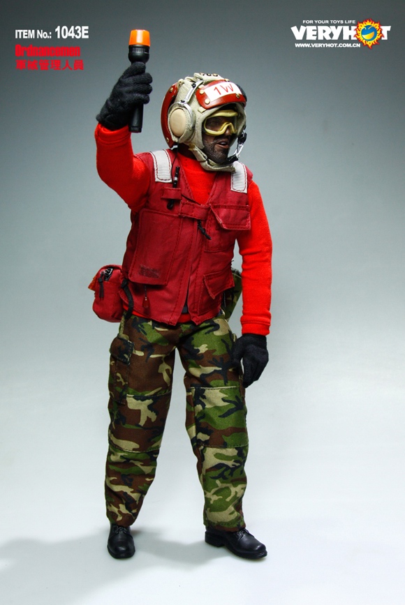 VERYHOT NO:1043E US Navy Flight Deck Crew (Ordnancemen)