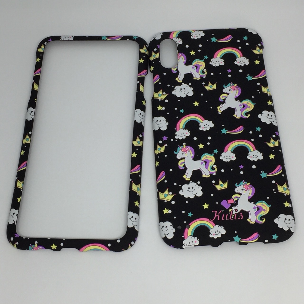 เคสคูทิส (Kutis) ไอโฟนXSMAX(ลาายม้าโพนี่สีดำ)