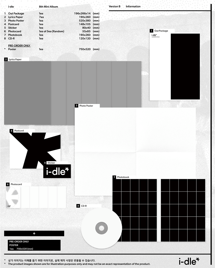 [PRE] (❌ไม่มีของแถม) i-dle (아이들) 8th Mini Album